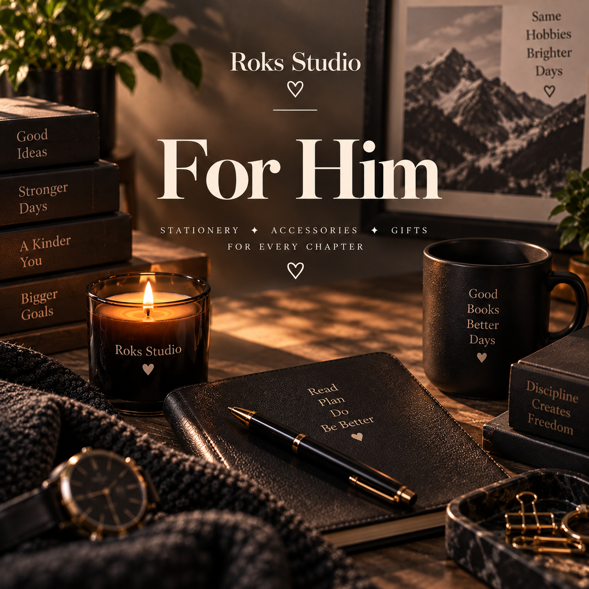 For Him bookish bundles