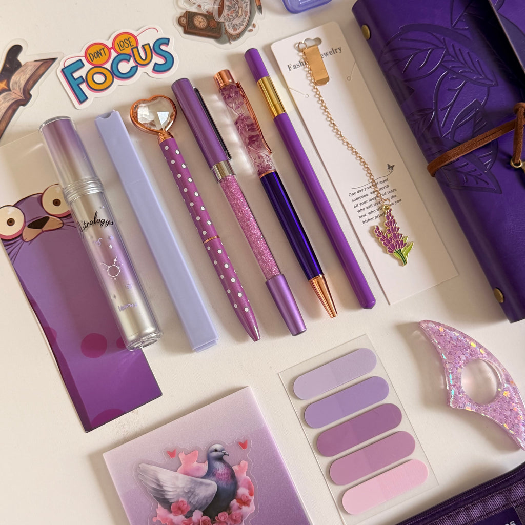 Purple bookish bundle 💜