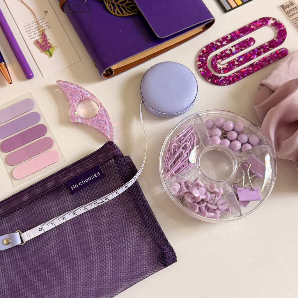 Purple bookish bundle 💜