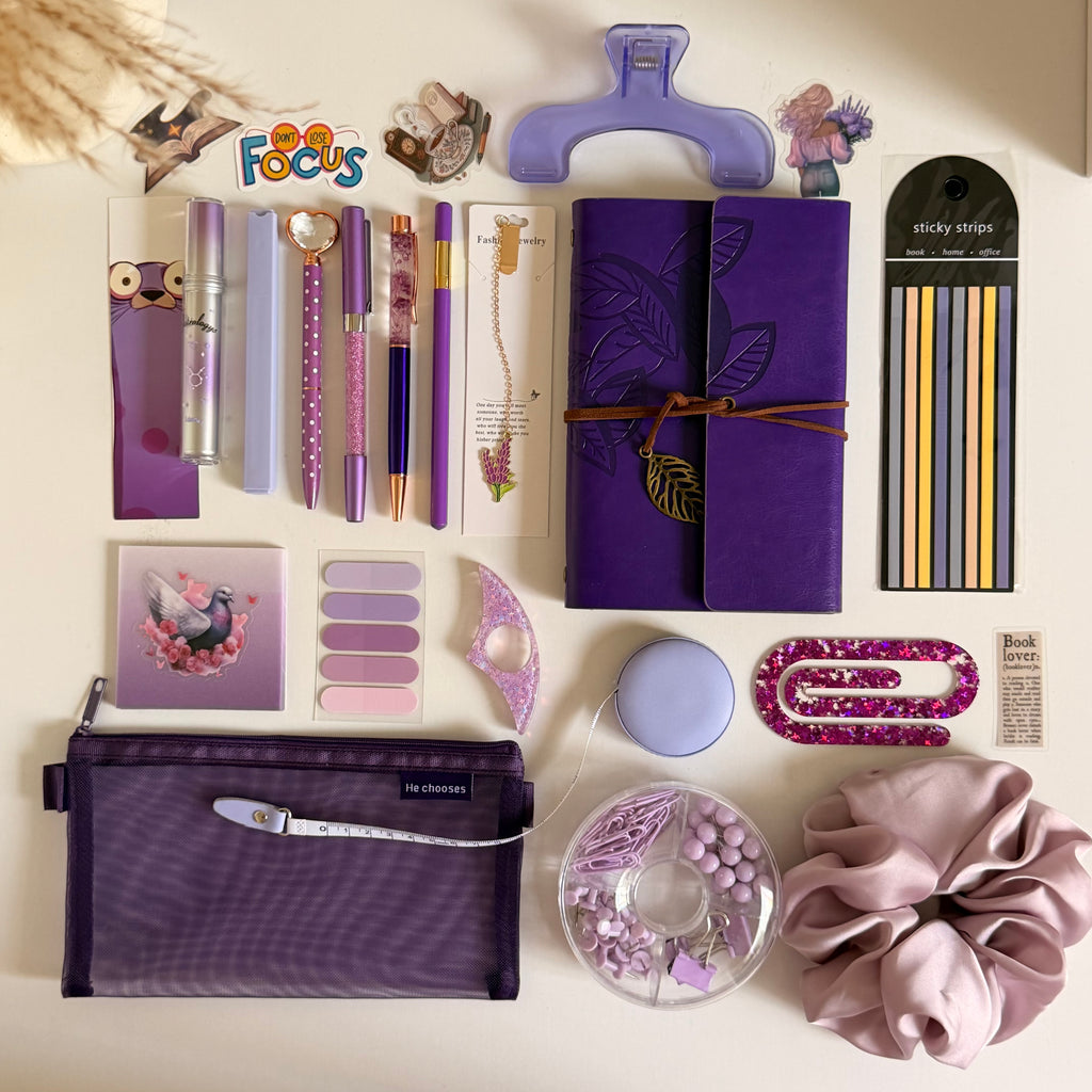 Purple bookish bundle 💜
