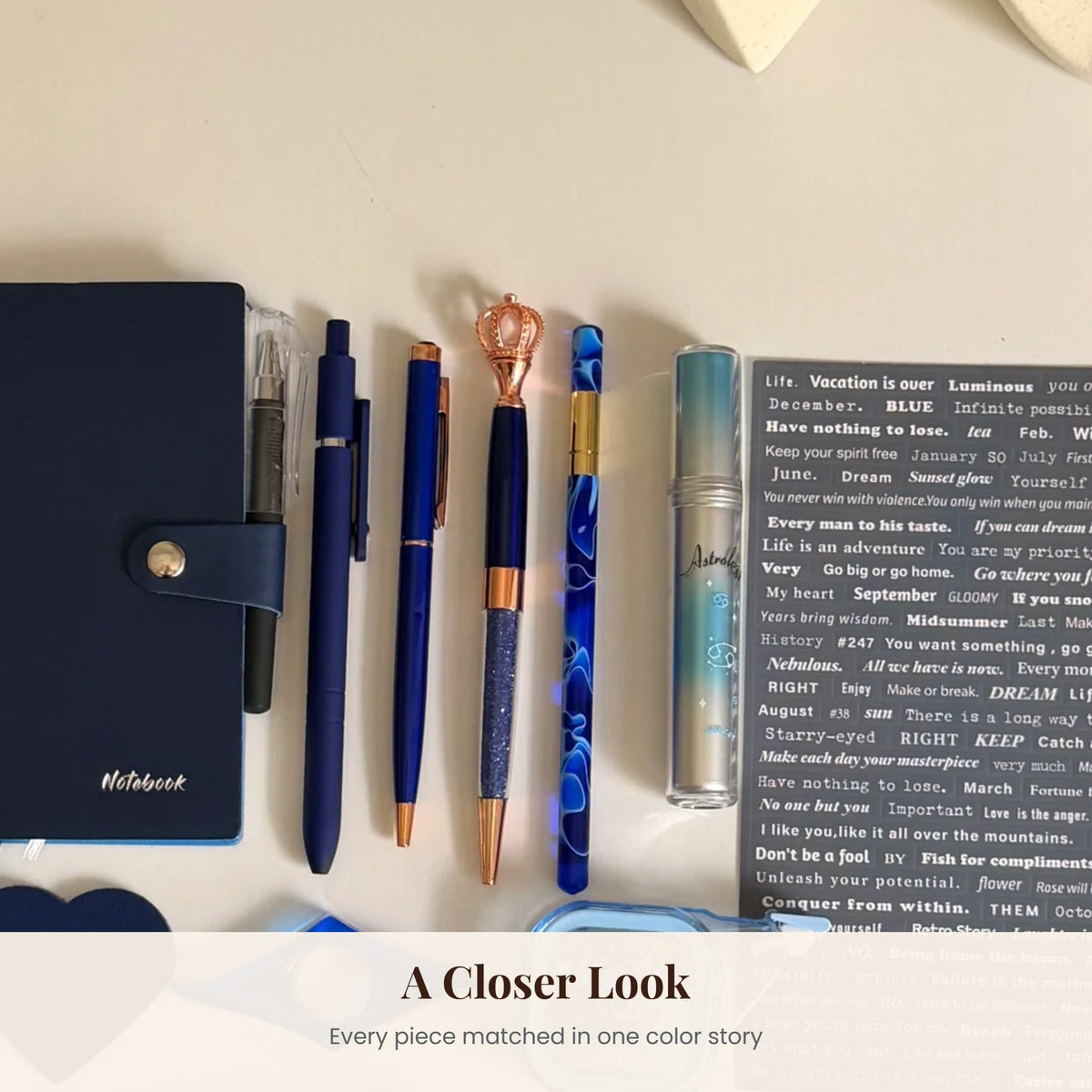 Dark  Blue 💙 Bookish Bundle