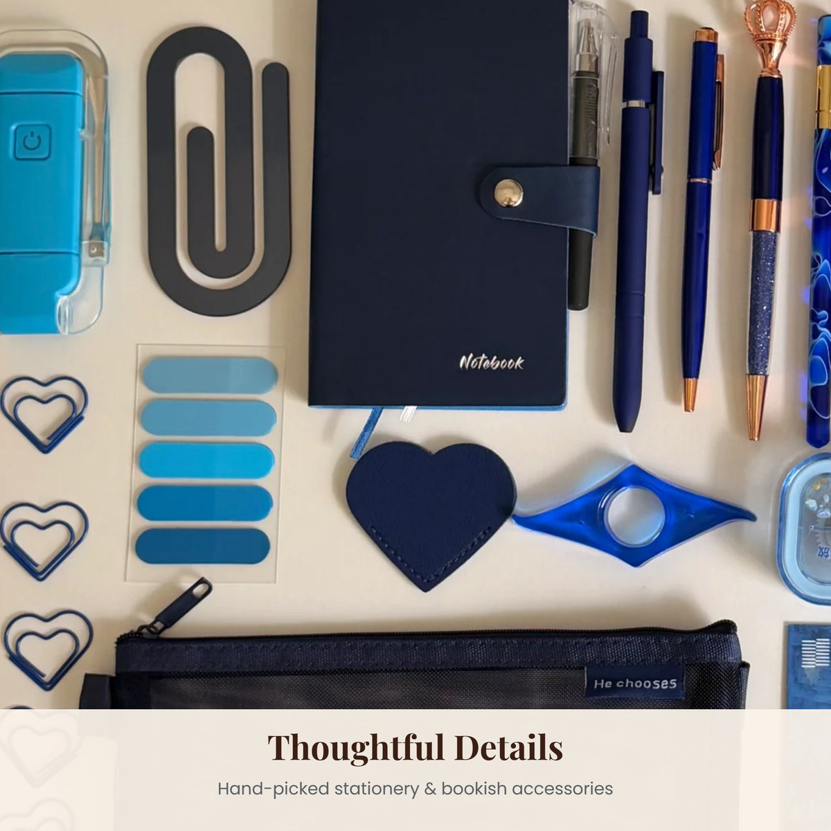 Dark  Blue 💙 Bookish Bundle