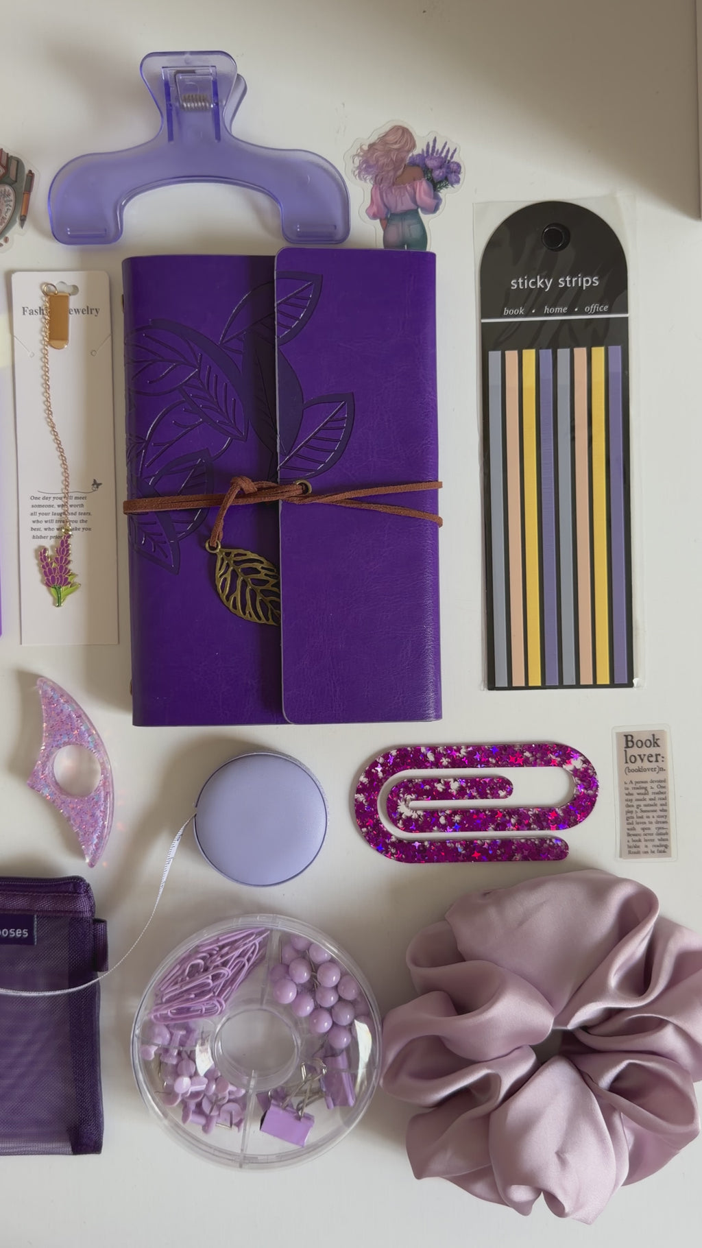Purple bookish bundle 💜