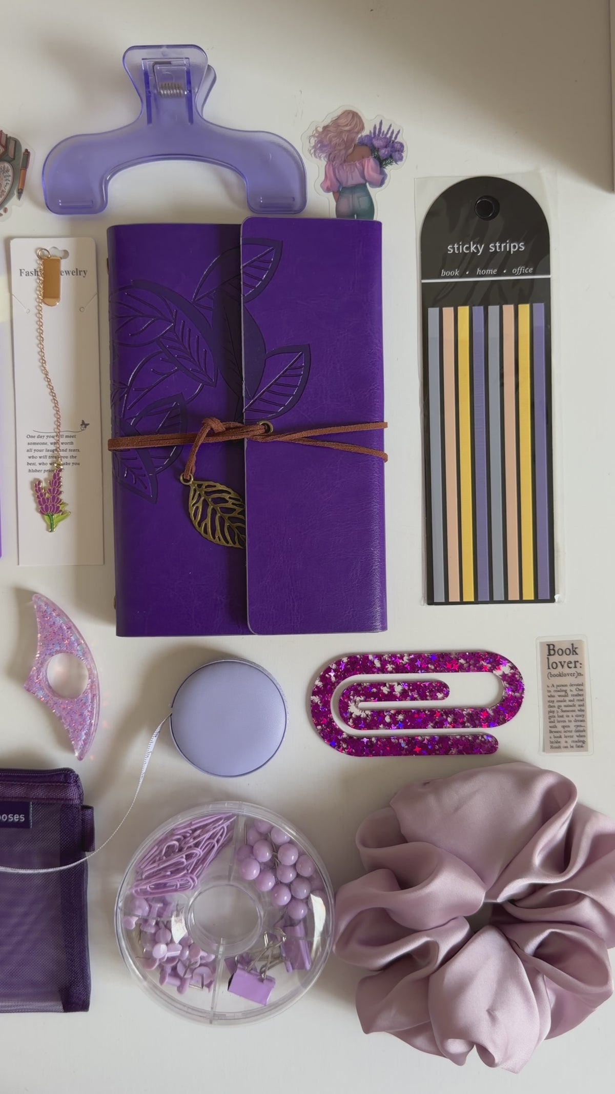 Purple bookish bundle 💜